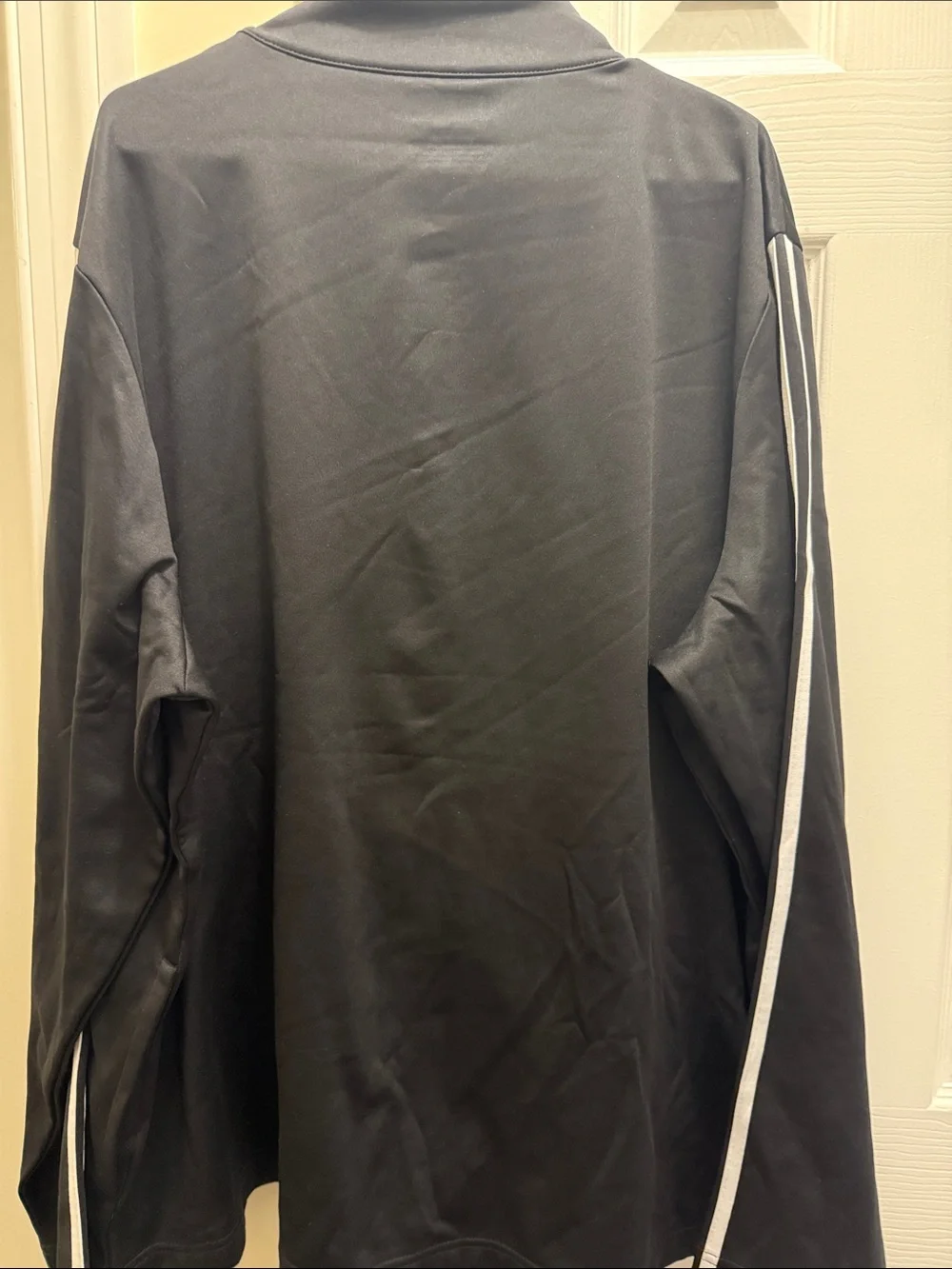 NFL New Orleans Saints Black Full-Zip Team Apparel Jacket with Gold Logo Accents